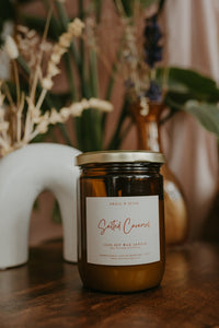 The Vintage Collection Scented Candle Salted Caramel